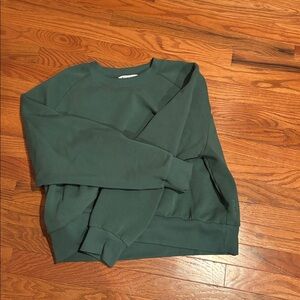 Athleta Forest Green Crewneck Sweatshirt